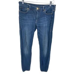 True Religion Halle Super Skinny Jeans Mid Rise Stretch Medium Wash Size 27